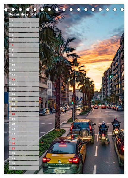 Produktbild: Barcelona - Eine St&auml;dtereise (Tischkalender 2026 DIN A5 hoch), CALVENDO Monatskalender