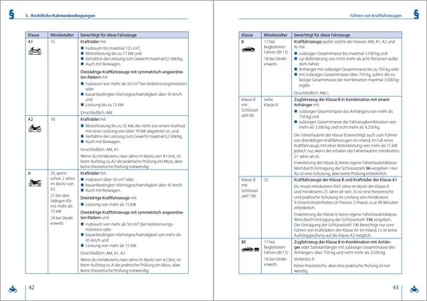 Produktbild: F&uuml;hrerschein Handbuch Klasse A, A1, A2 - Motorrad - top aktuell