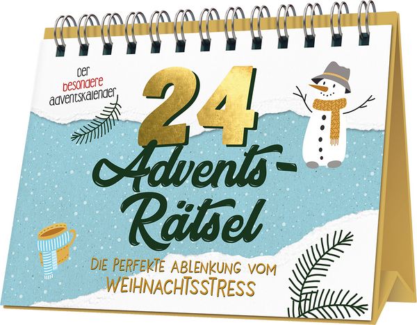Produktbild: 24 Adventsr&auml;tsel I Die perfekte Ablenkung vom Weihnachtsstress