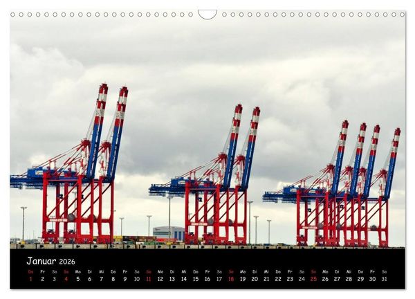 Produktbild: Wilhelmshaven (Wandkalender 2026 DIN A3 quer), CALVENDO Monatskalender