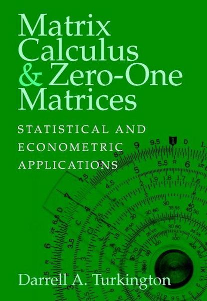 Produktbild: Matrix Calculus and Zero-One Matrices