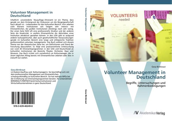 Produktbild: Volunteer Management in Deutschland