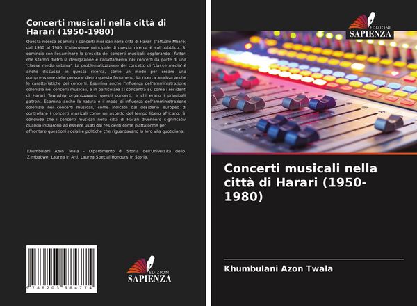 Produktbild: Concerti musicali nella citt&agrave; di Harari (1950-1980)