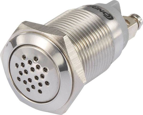 TRU COMPONENTS 1231431 Miniatur Summer Geräusch-Entwicklung: 75 dB Spannung: 12 V Dauerton 1 St.