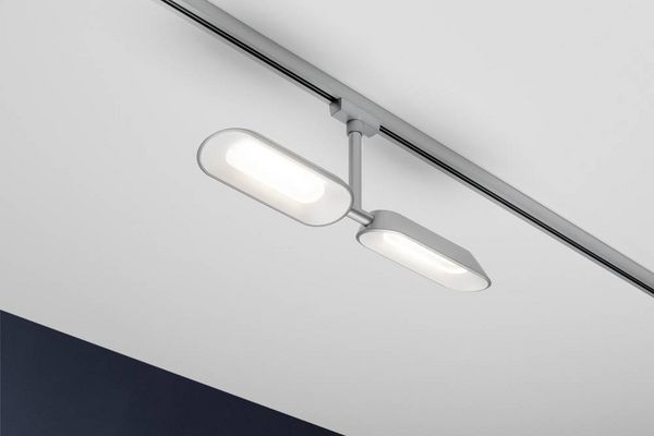 Produktbild: Paulmann Dipper Hochvolt-Schienensystem-Leuchte URail LED fest eingebaut 16 W LED Chrom (matt), Wei&szlig;