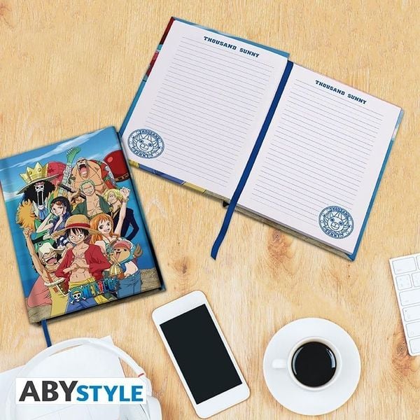 Produktbild: ABY style - One Piece Straw Hat Crew A5 Notizbuch