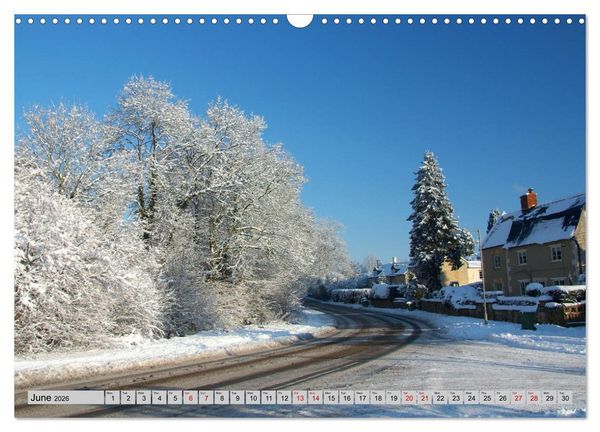 Produktbild: Snow Scenes (Wall Calendar 2026 DIN A3 landscape), CALVENDO 12 Month Wall Calendar