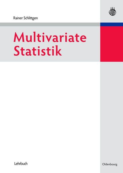 Produktbild: Multivariate Statistik
