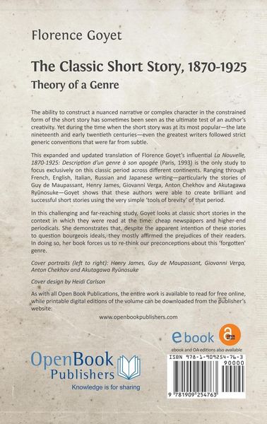 Produktbild: The Classic Short Story, 1870-1925