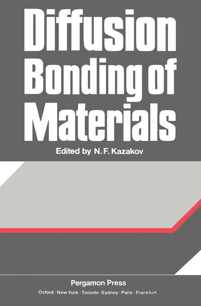 Produktbild: Diffusion Bonding of Materials