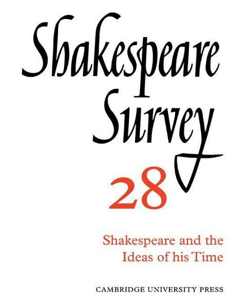 Produktbild: Shakespeare Survey