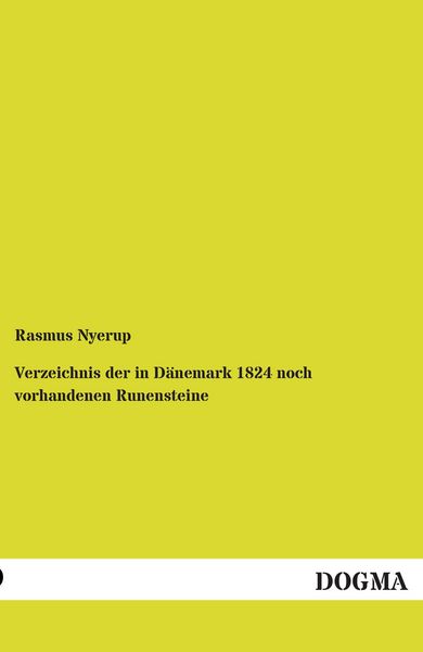 Produktbild: Verzeichnis der in D&auml;nemark 1824 noch vorhandenen Runensteine
