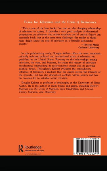 Produktbild: Television And The Crisis Of Democracy