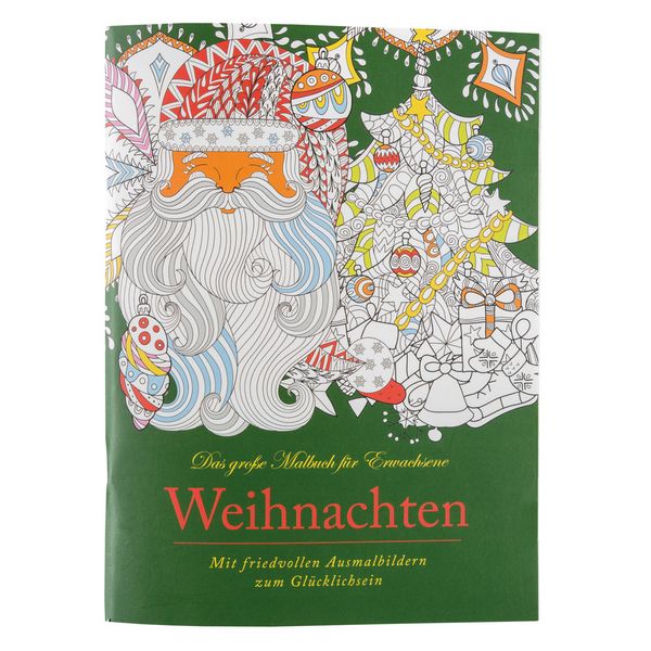 Produktbild: Idena Malbuch Weihnachten 64 Seiten 17x23cm