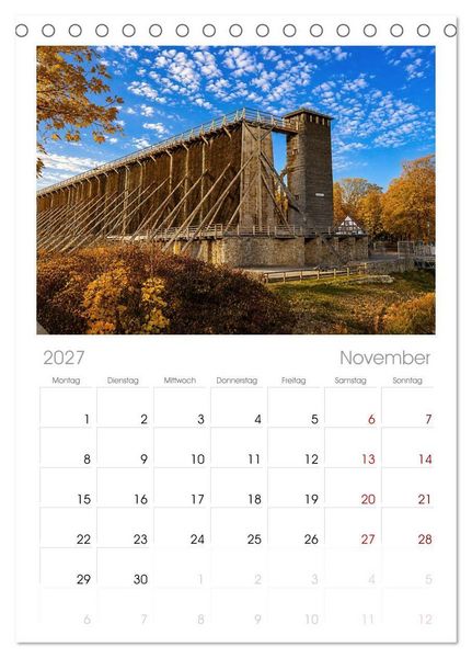 Produktbild: Tischplaner 2027 - Bad Nauheim Rock und Petticoats (A5 Tischkalender zum Aufstellen) CALVENDO