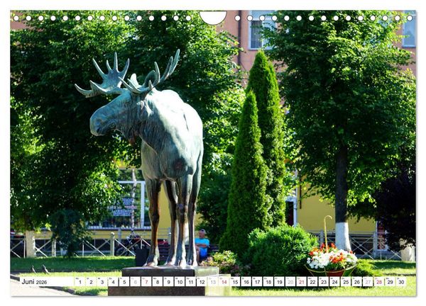 Produktbild: Gumbinnen - Gussew. Das neue Gesicht einer alten Stadt (Wandkalender 2026 DIN A4 quer), CALVENDO Monatskalender