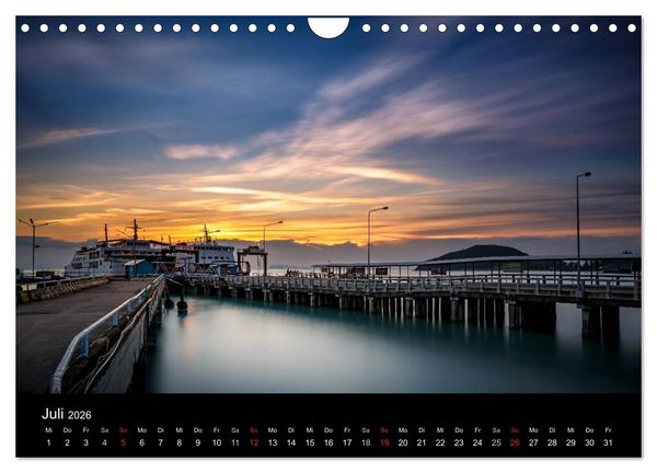 Produktbild: Koh Samui im Sonnenlicht (Wandkalender 2026 DIN A4 quer), CALVENDO Monatskalender