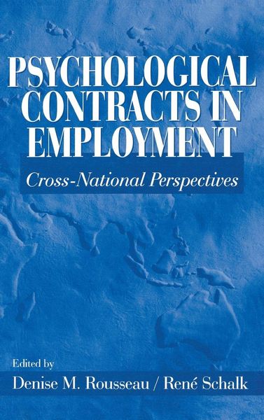 Produktbild: Psychological Contracts in Employment