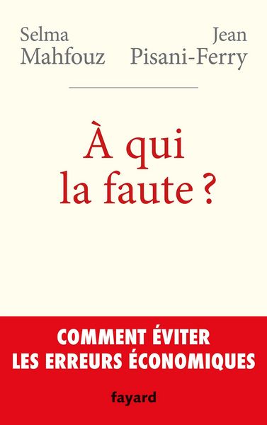 Produktbild: A qui la faute ?
