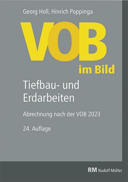 Produktbild: VOB im Bild &ndash; Tiefbau- und Erdarbeiten