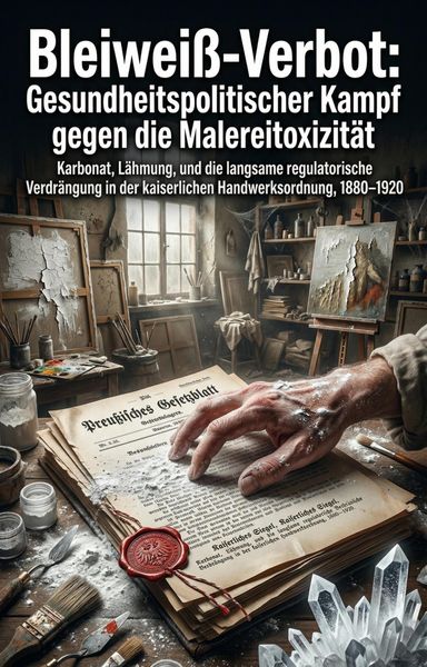 Produktbild: Bleiwei&szlig;-Verbot: Gesundheitspolitischer Kampf gegen die Malereitoxizit&auml;t