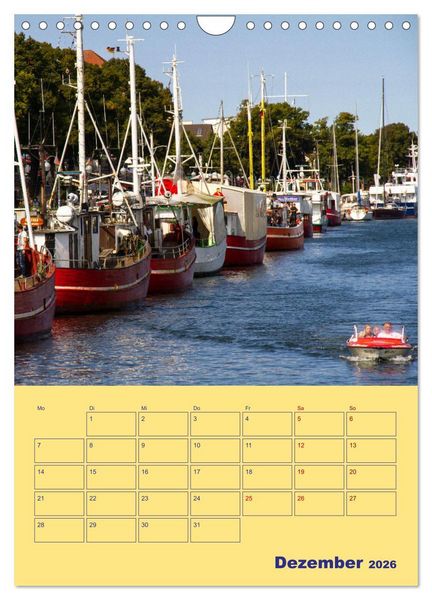 Produktbild: Sehnsuchtsort Warnem&uuml;nde (Wandkalender 2026 DIN A4 hoch), CALVENDO Monatskalender