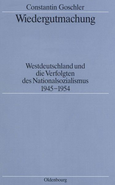 Produktbild: Wiedergutmachung