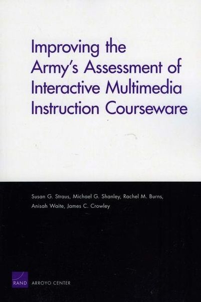 Produktbild: Improving the Army's Assessment of Interactive Multimedia Instruction Courseware (2009)