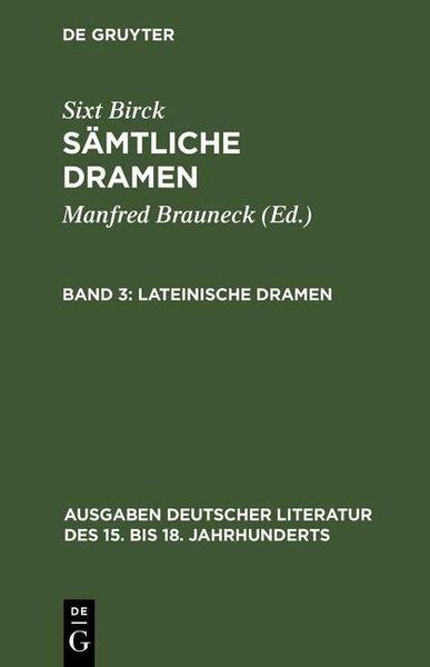 Produktbild: Lateinische Dramen