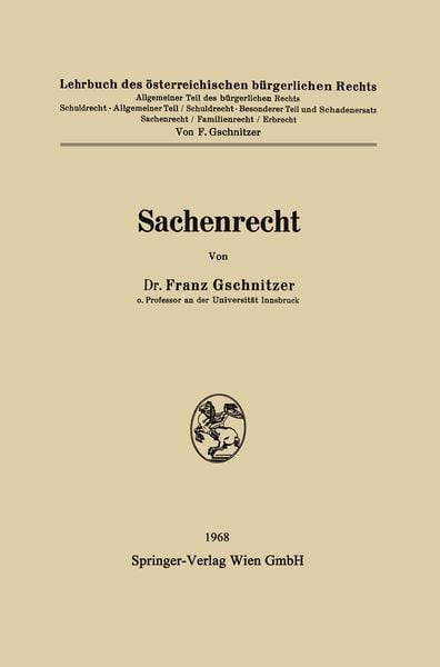 Produktbild: Sachenrecht