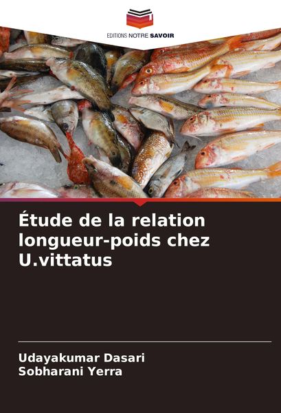 Produktbild: &Eacute;tude de la relation longueur-poids chez U.vittatus