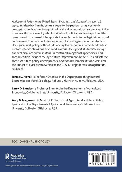 Produktbild: Agricultural Policy in the United States