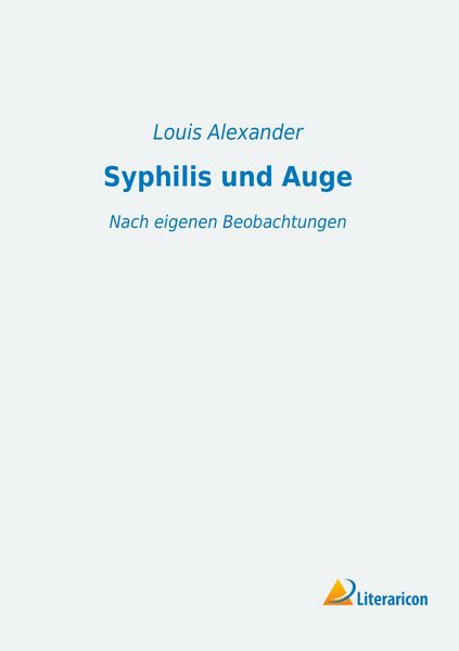 Produktbild: Syphilis und Auge