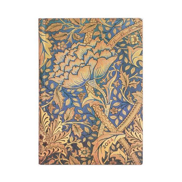 Produktbild: Paperblanks 2024 Morris Windrush William Morris 12-Month Fle