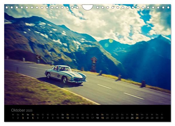 Produktbild: Mercedes Benz 300SL - Racing (Wandkalender 2025 DIN A4 quer), CALVENDO Monatskalender