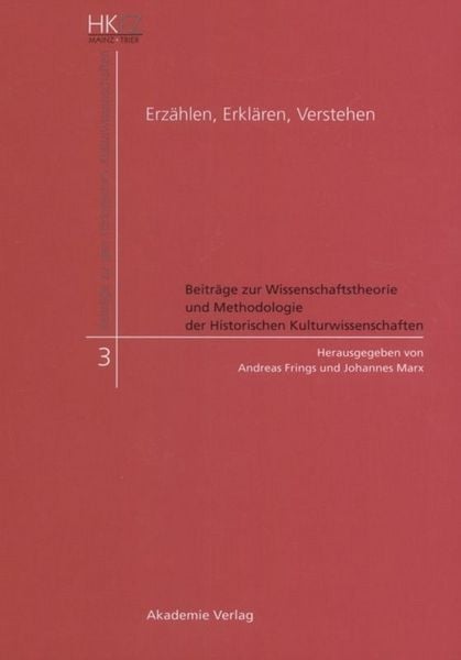 Produktbild: Erz&auml;hlen, Erkl&auml;ren, Verstehen