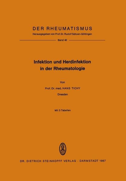 Produktbild: Infektion und Herdinfektion in der Rheumatologie