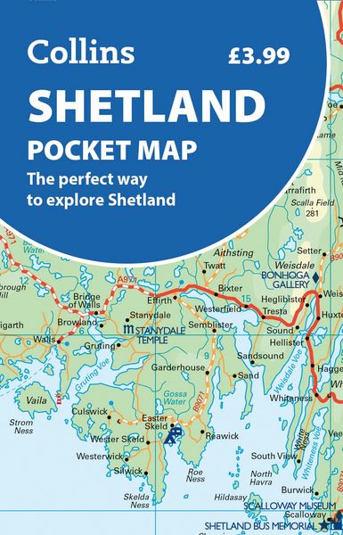 Produktbild: Shetland Pocket Map Mfo