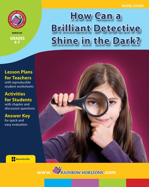 Produktbild: How Can a Brilliant Detective Shine in the Dark? (Novel Study)