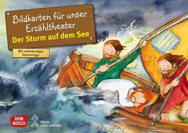 Produktbild: Der Sturm auf dem See. Kamishibai Bildkartenset.