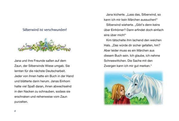 Produktbild: Silberwind, das wei&szlig;e Einhorn (Band 6) - Das geheime Zauberschloss