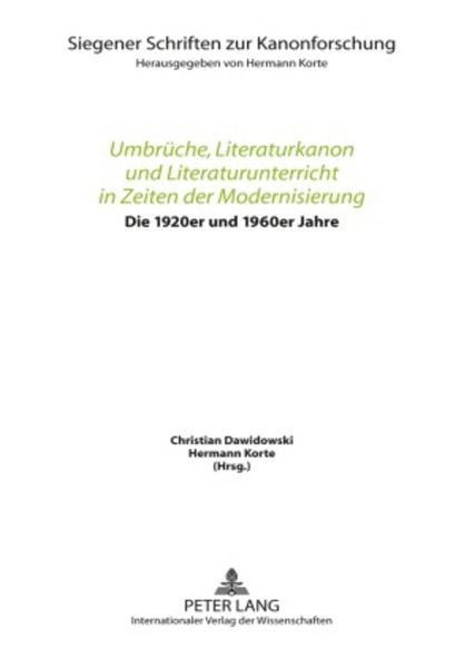 Produktbild: Umbr&uuml;che, Literaturkanon und Literaturunterricht in Zeiten der Modernisierung