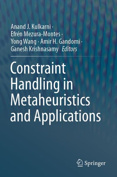 Produktbild: Constraint Handling in Metaheuristics and Applications