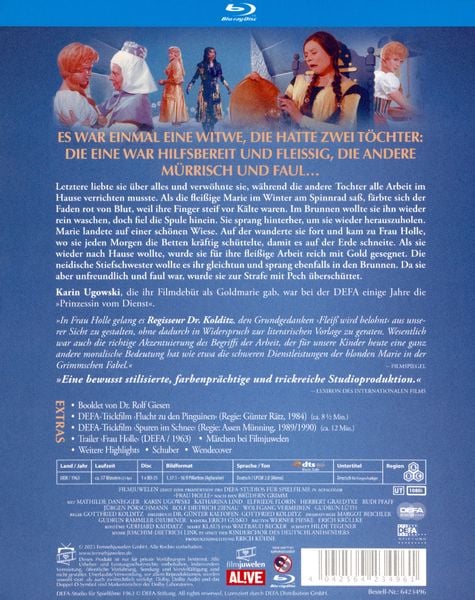 Produktbild: Frau Holle (1963) (Filmjuwelen / DEFA-M&auml;rchen)
