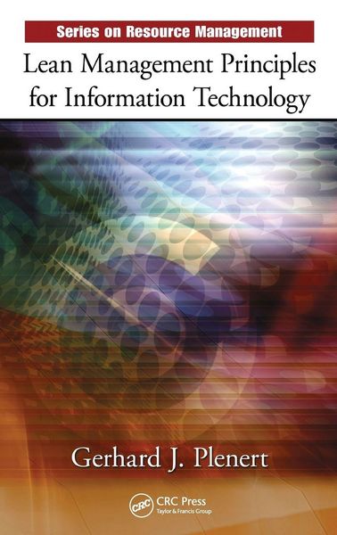 Produktbild: Lean Management Principles for Information Technology