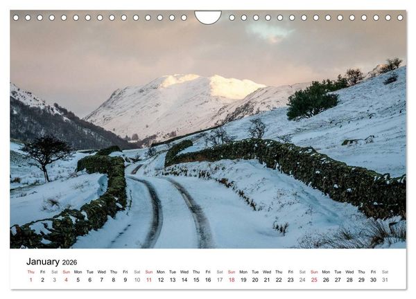 Produktbild: The Lake District 2026 Calendar (Wall Calendar 2026 DIN A4 landscape), CALVENDO 12 Month Wall Calendar