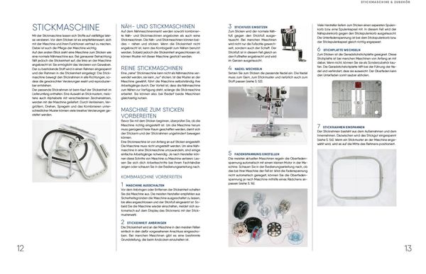 Produktbild: Sticken mit der Stickmaschine