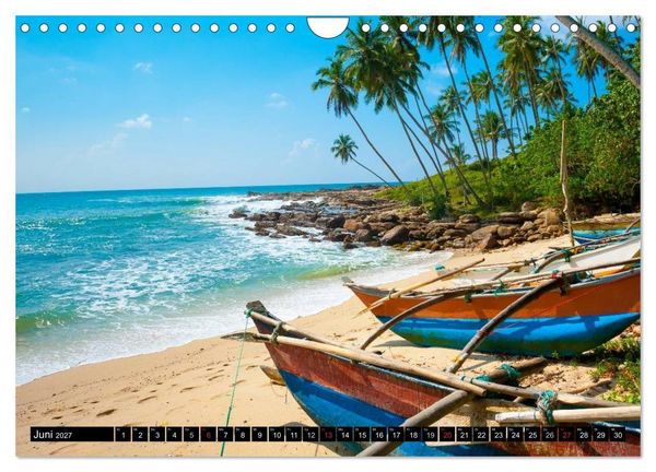 Produktbild: Sri Lanka (Wandkalender 2027 DIN A4 quer), CALVENDO Monatskalender