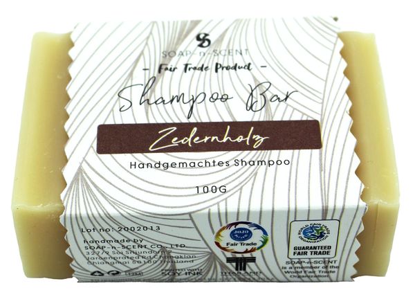 Shampoo Riegel Zedernholz