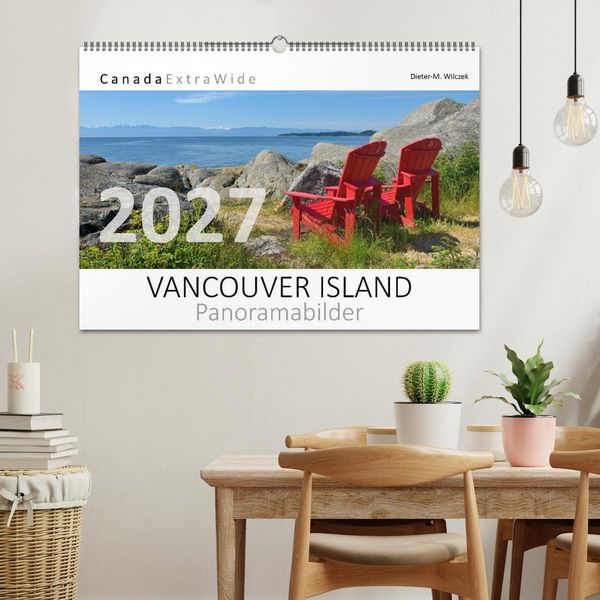 Produktbild: Vancouver Island Panoramabilder (Wandkalender 2027 DIN A2 quer), CALVENDO Monatskalender
